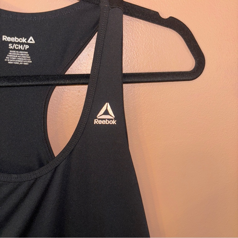 Reebok Women’s US Performance Mesh Tank Top Black Size Small - Picture 5 of 7
